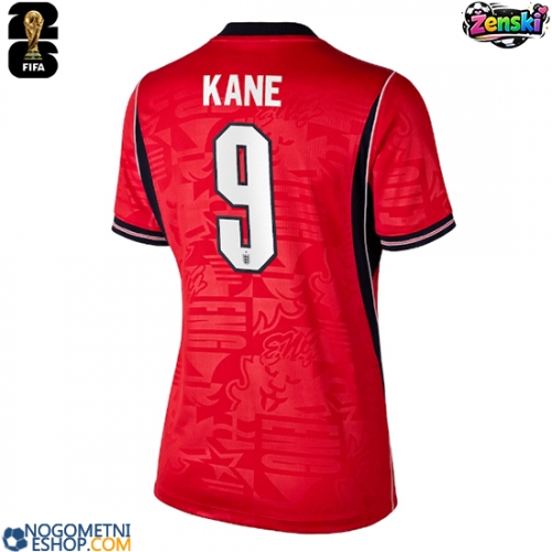 Ženski Nogometni dresi Anglija Harry Kane #9 Gostujoči SP 2026 Kratek Rokav